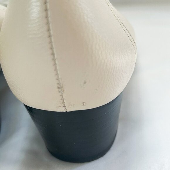 David Tate Women's Madera Bone Lamb Block Heel Shoes - Picture 5 of 15